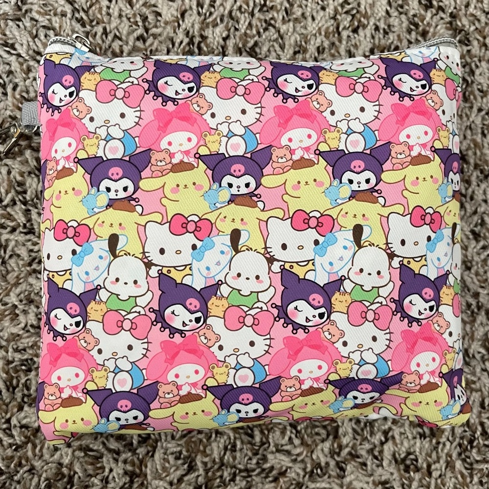 Hello kitty and friends foldable tote bag